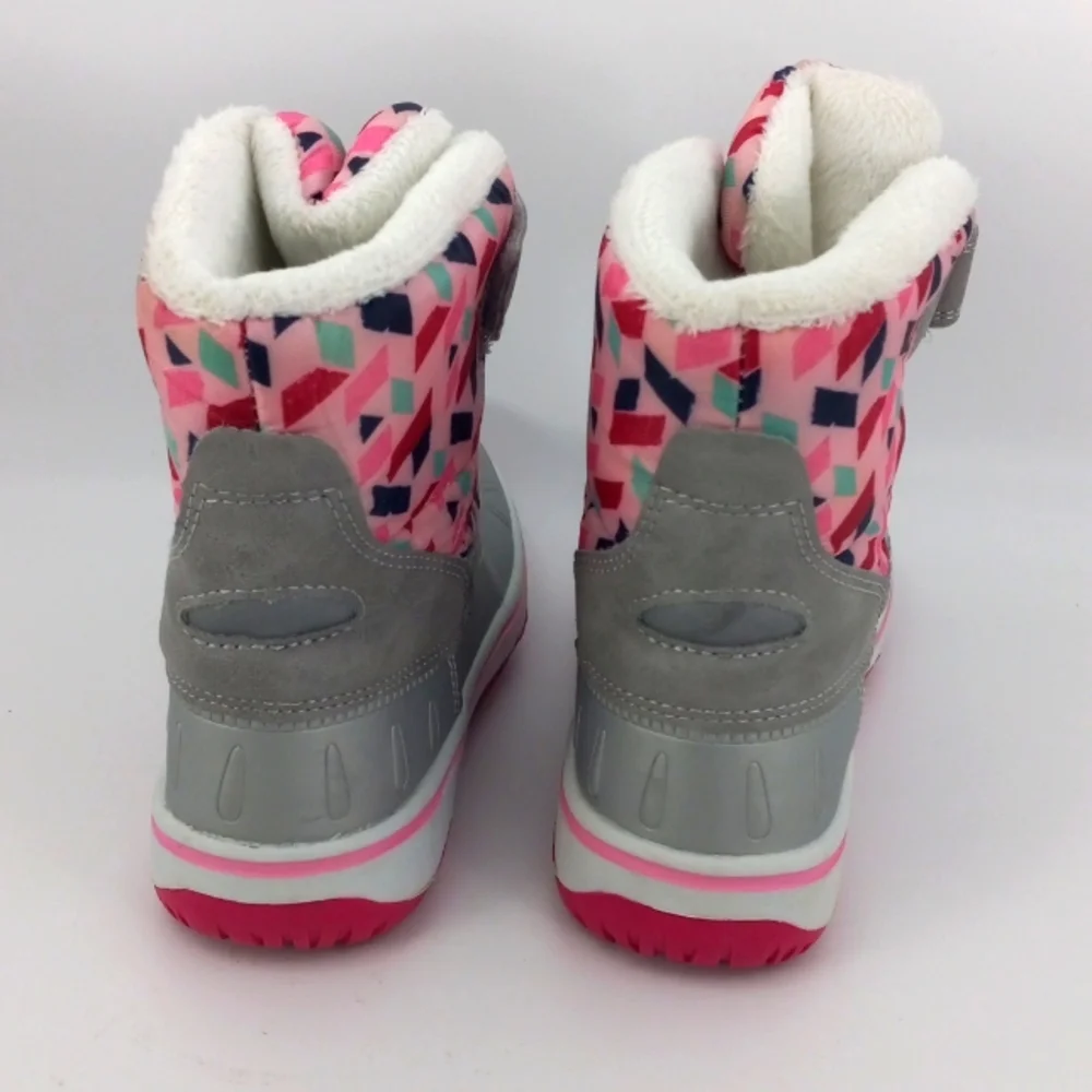 GIRLS BOOTS GRAY/PINK